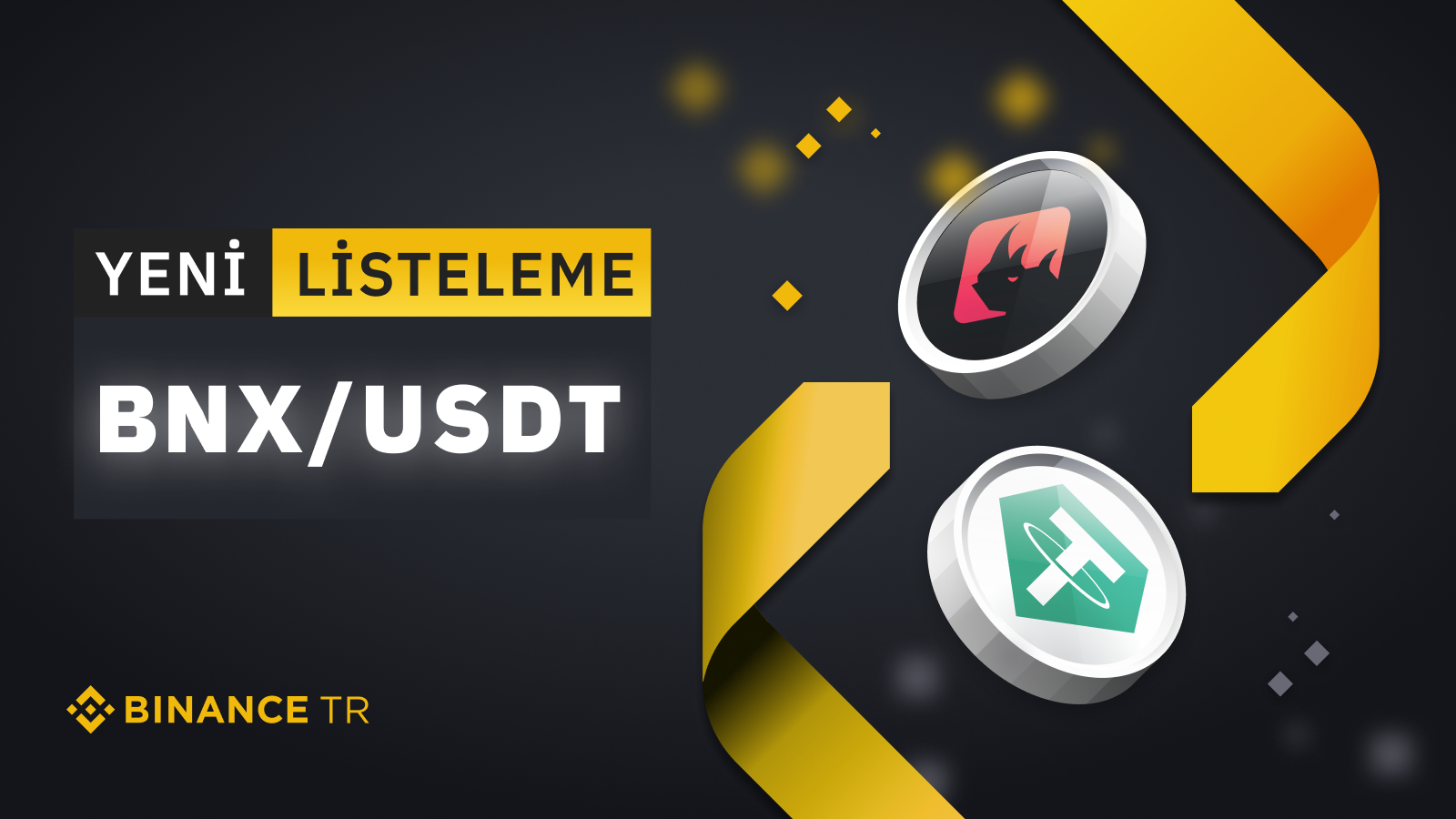 Binance TR, BinaryX’i (BNX) USDT İşlem Çiftinde Listeleyecek