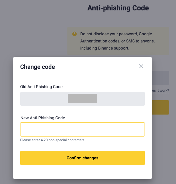 What is an Anti-Phishing Code and How to Set It Up on Binance TH ...