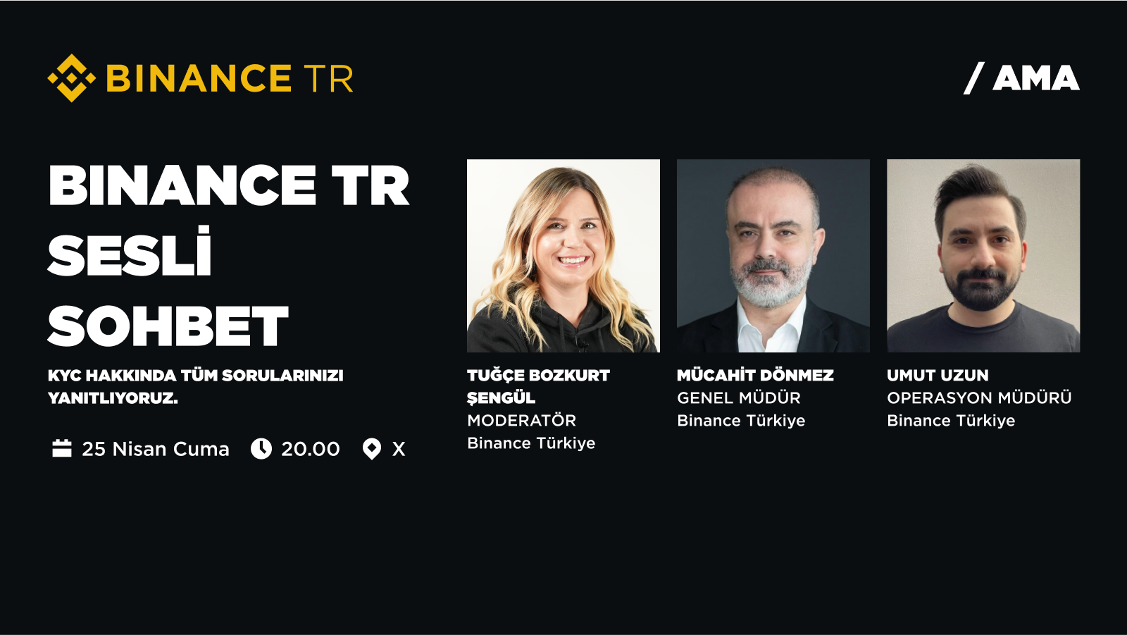 Binance TR Twitter AMA Özeti: Yeni Kimlik Doğrulama Süreci Hakkında Merak Edilenler