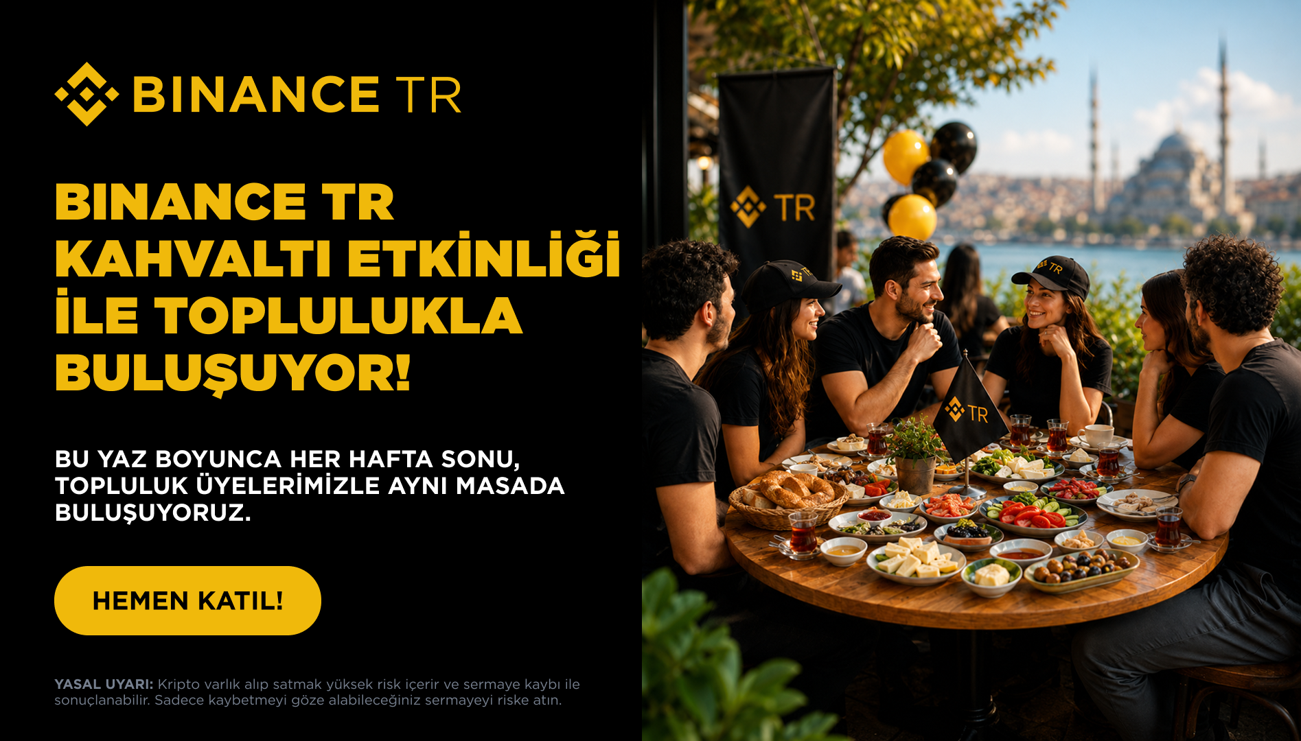 Binance TR Kahvaltı Etkinliği
